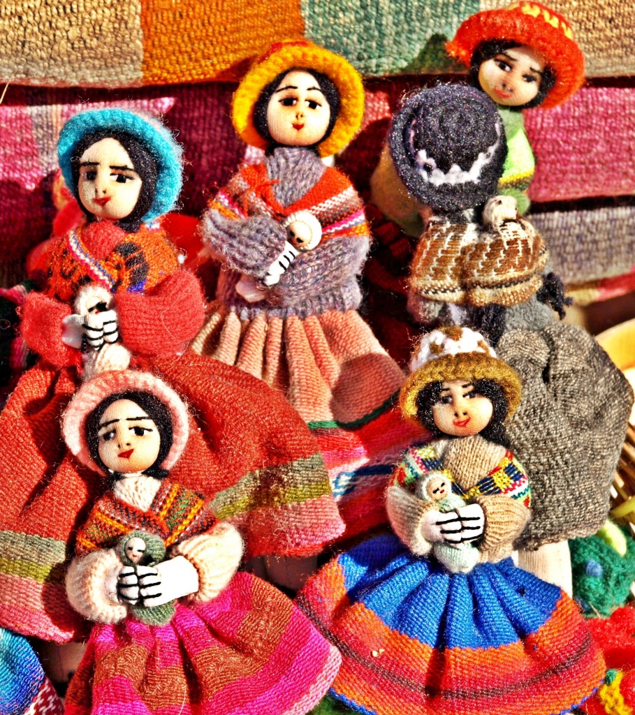 Dolls From Purmamaka, Argentina jigsaw puzzle in Handmade puzzles on TheJigsawPuzzles.com