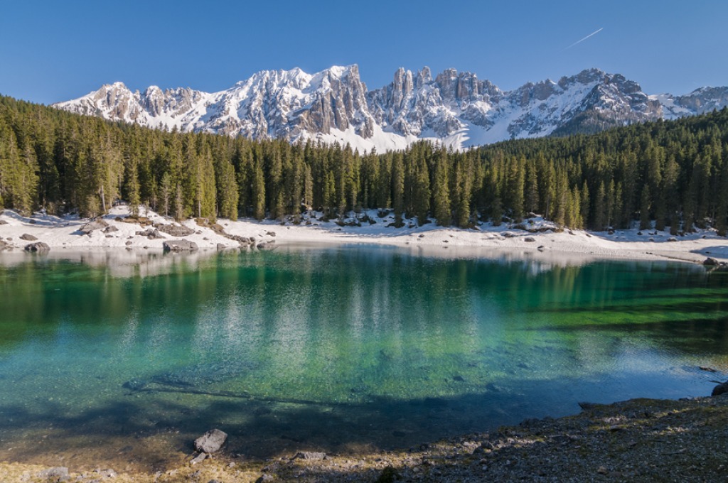 Carezza Lake, Dolomites, Italy jigsaw puzzle in Great Sightings puzzles on TheJigsawPuzzles.com