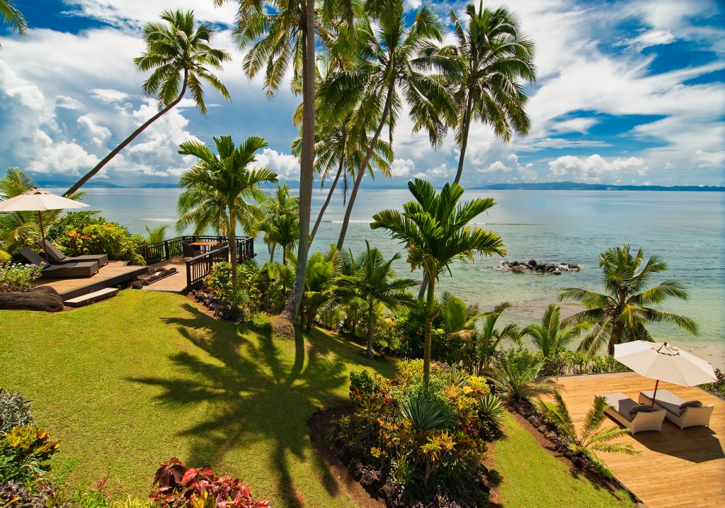 Taveuni Palms Resort, Fiji jigsaw puzzle in Great Sightings puzzles on TheJigsawPuzzles.com