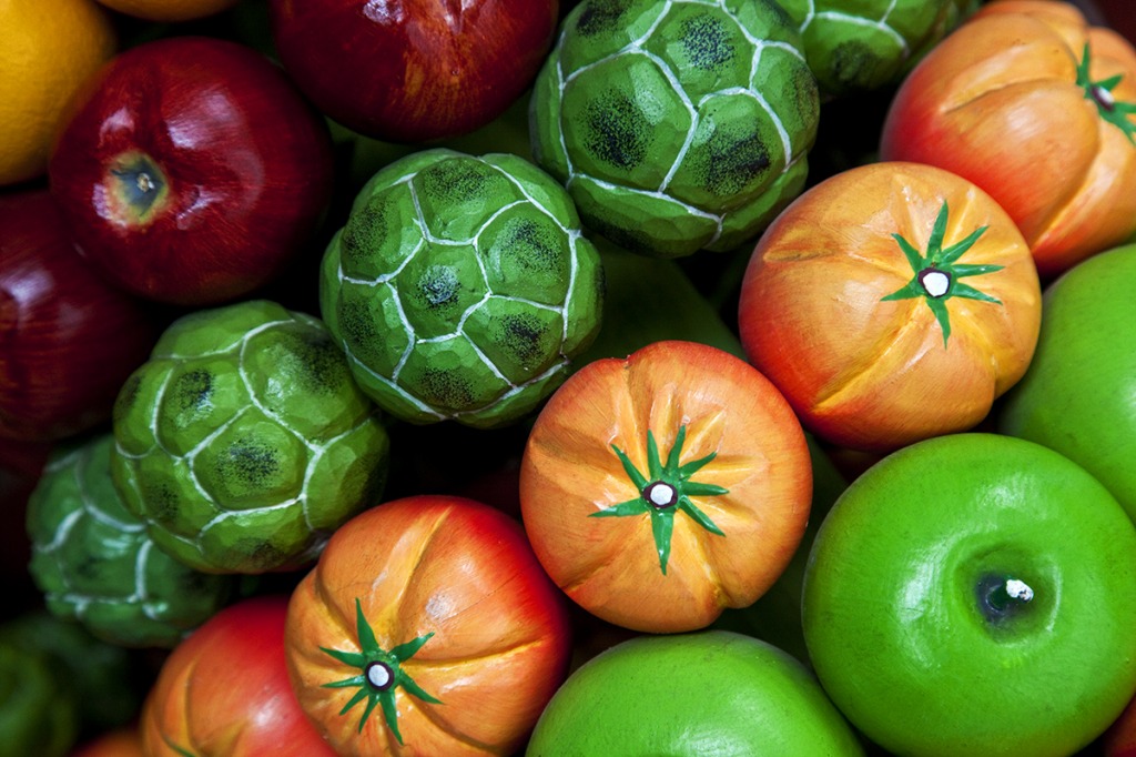Carved Fruit jigsaw puzzle in Fruits & Veggies puzzles on TheJigsawPuzzles.com