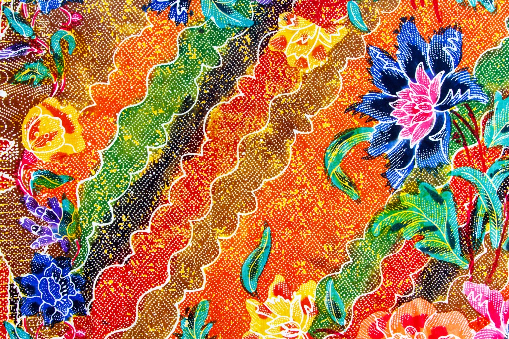 Batik Design in Thailand jigsaw puzzle in Handmade puzzles on TheJigsawPuzzles.com