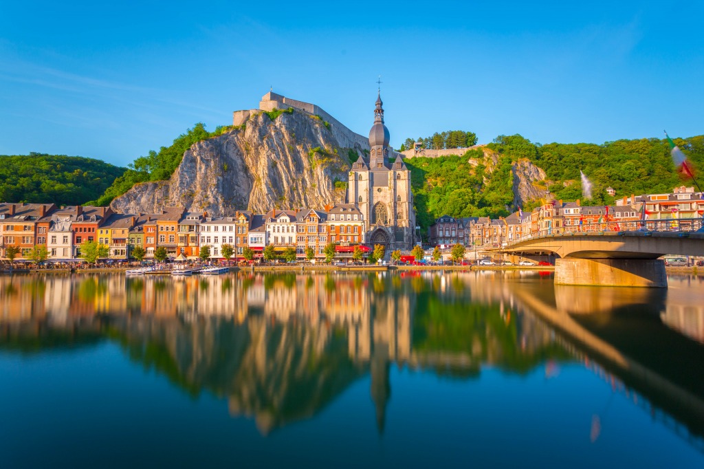 Dinant, Belgium jigsaw puzzle in Bridges puzzles on TheJigsawPuzzles.com