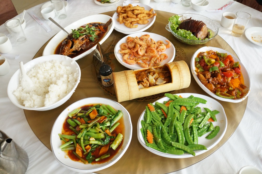 Oriental Cuisine jigsaw puzzle in Food & Bakery puzzles on TheJigsawPuzzles.com