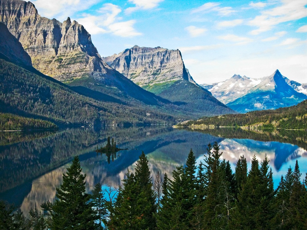 Glacier National Park, Montana jigsaw puzzle in Great Sightings puzzles on TheJigsawPuzzles.com