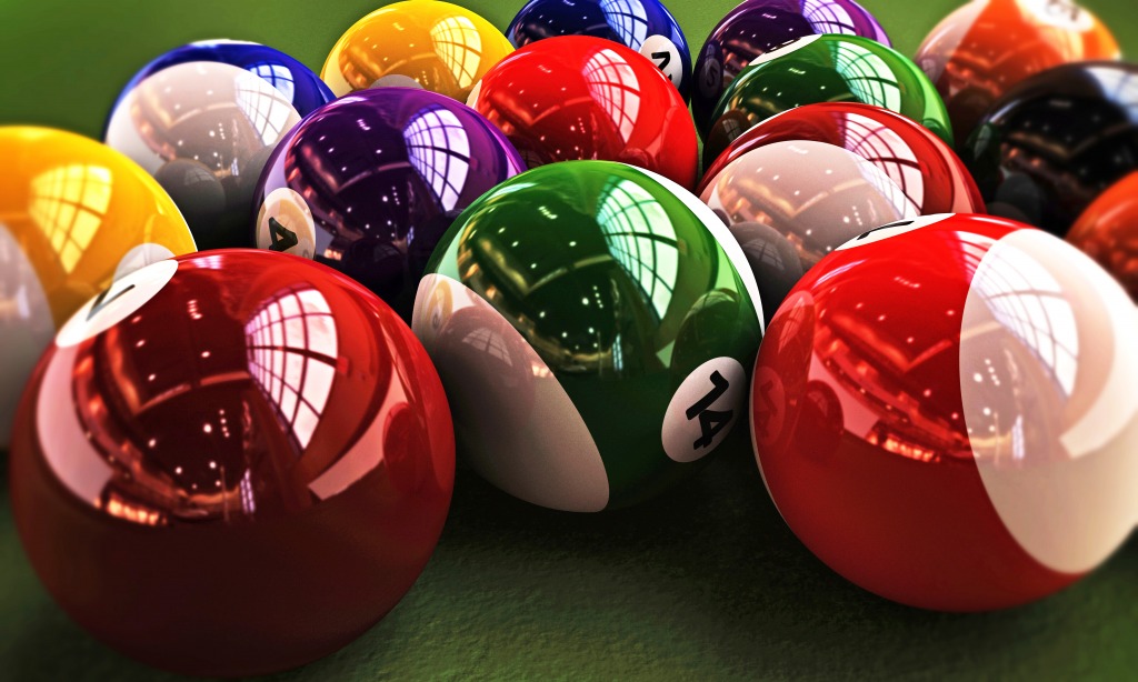 Pool Balls jigsaw puzzle in Macro puzzles on TheJigsawPuzzles.com