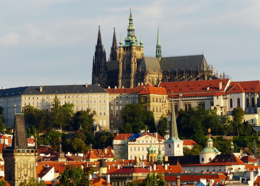 Prague Castle, Czech Republic jigsaw puzzle in Castles puzzles on TheJigsawPuzzles.com