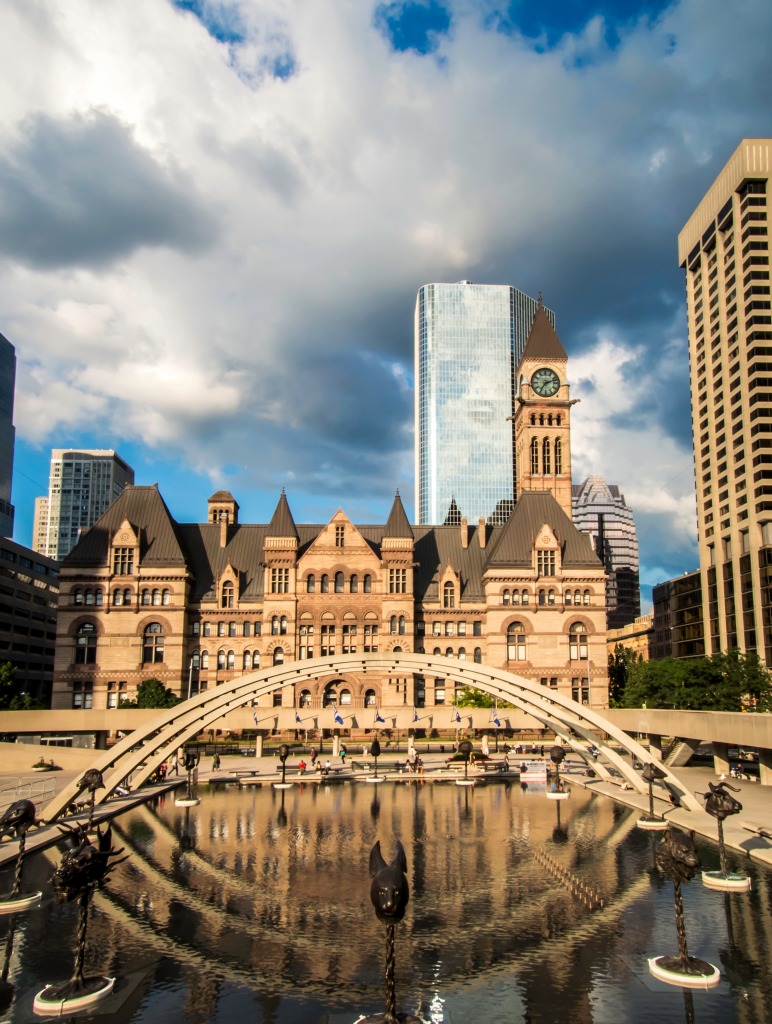 Nathan Phillips Square, Toronto jigsaw puzzle in Street View puzzles on TheJigsawPuzzles.com