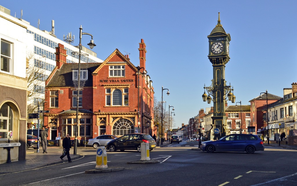 Chamberlain Clock, Birmingham UK jigsaw puzzle in Street View puzzles on TheJigsawPuzzles.com