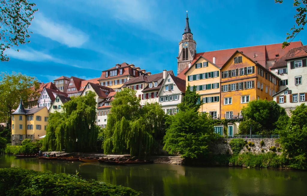 Tübingen, Germany jigsaw puzzle in Street View puzzles on TheJigsawPuzzles.com