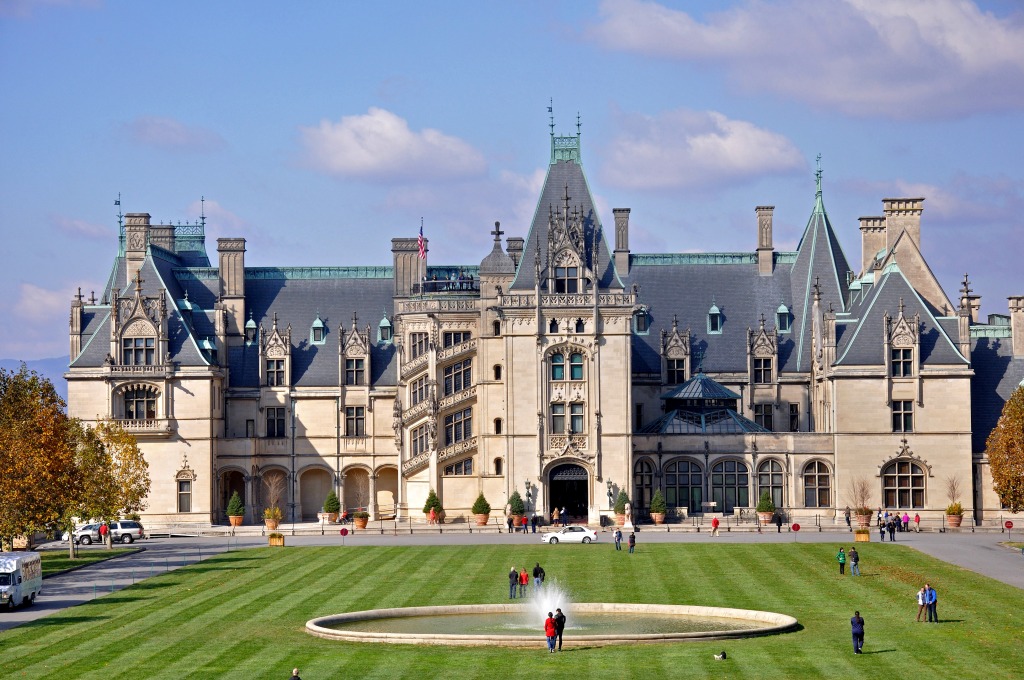 Biltmore Estate, Asheville NC jigsaw puzzle in Castles puzzles on TheJigsawPuzzles.com