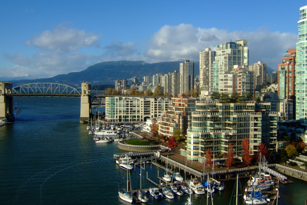 Vancouver, British Columbia jigsaw puzzle in Bridges puzzles on TheJigsawPuzzles.com