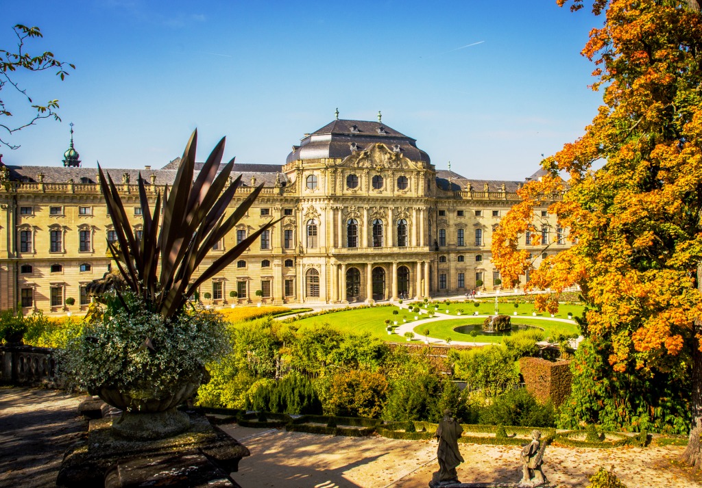 Würzburg Residenz, Germany jigsaw puzzle in Castles puzzles on TheJigsawPuzzles.com