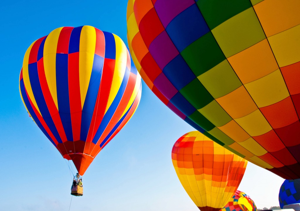 Kentucky Balloon Festival jigsaw puzzle in Aviation puzzles on TheJigsawPuzzles.com