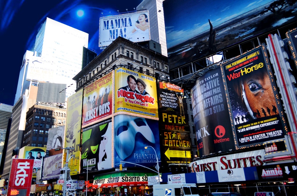 Times Square, NYC jigsaw puzzle in Street View puzzles on TheJigsawPuzzles.com