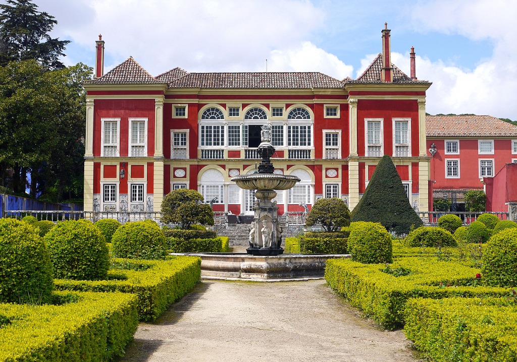 Fronteira Palace, Lisbon, Portugal jigsaw puzzle in Castles puzzles on TheJigsawPuzzles.com
