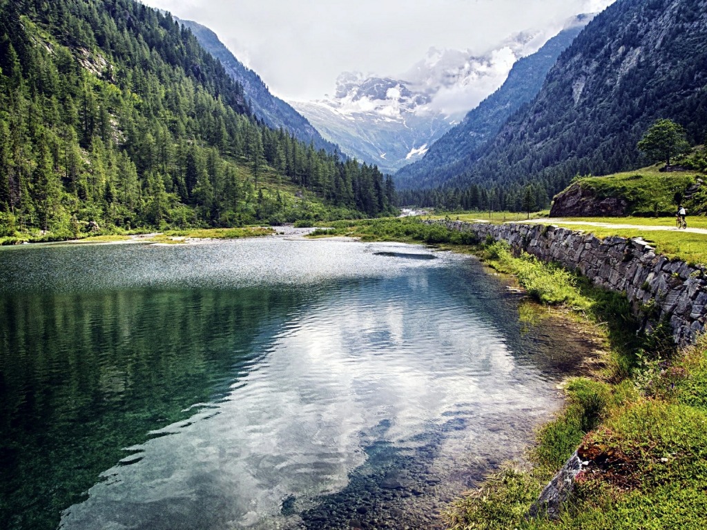 Fairy Lake, Piedmont, Italy jigsaw puzzle in Great Sightings puzzles on TheJigsawPuzzles.com