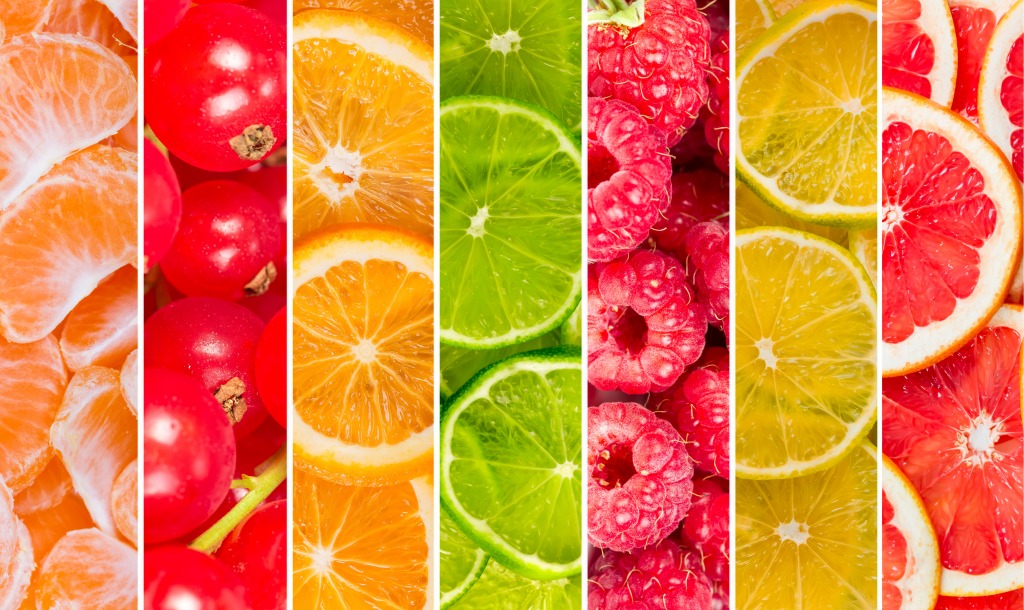 Fresh Summer Fruit jigsaw puzzle in Fruits & Veggies puzzles on TheJigsawPuzzles.com