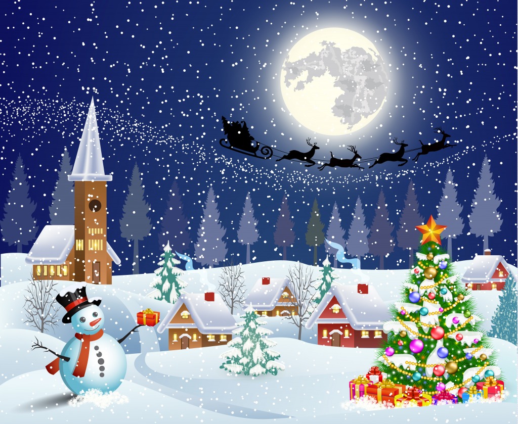 Merry Christmas! jigsaw puzzle in Puzzle of the Day puzzles on TheJigsawPuzzles.com