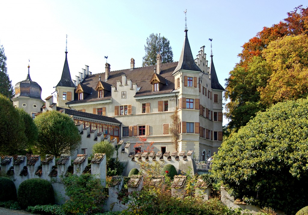 Schloss Seeburg, Austria jigsaw puzzle in Castles puzzles on TheJigsawPuzzles.com