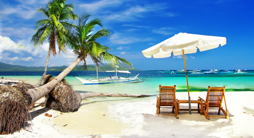 Tropical Holidays jigsaw puzzle in Puzzle of the Day puzzles on TheJigsawPuzzles.com