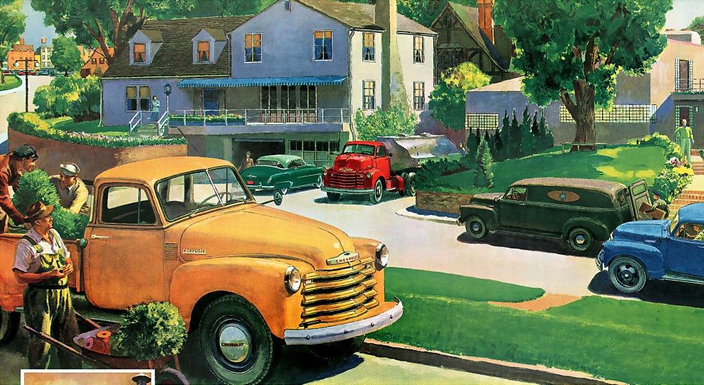 1952 Chevrolet Trucks jigsaw puzzle in Cars & Bikes puzzles on TheJigsawPuzzles.com