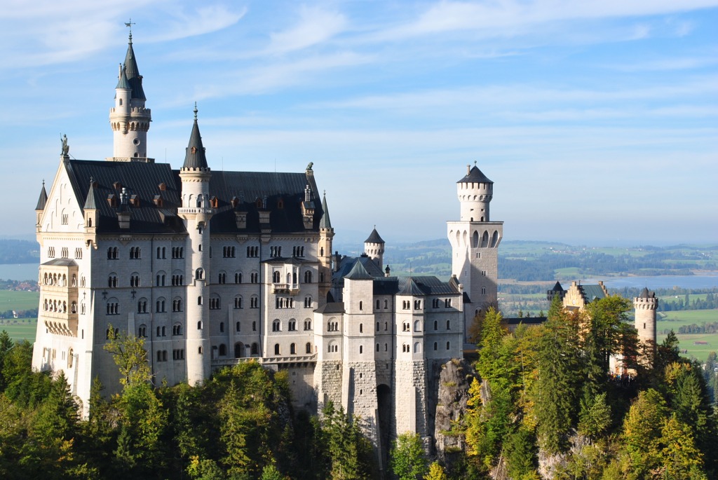 Neuschwanstein Castle, Germany jigsaw puzzle in Castles puzzles on TheJigsawPuzzles.com