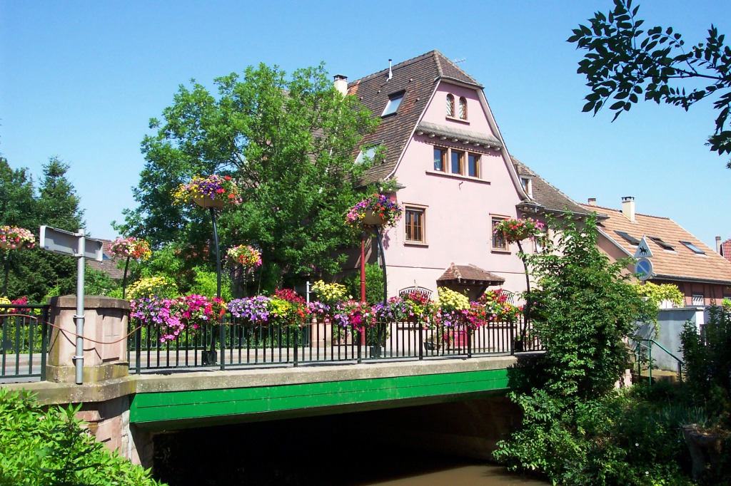 Molsheim, France jigsaw puzzle in Bridges puzzles on TheJigsawPuzzles.com