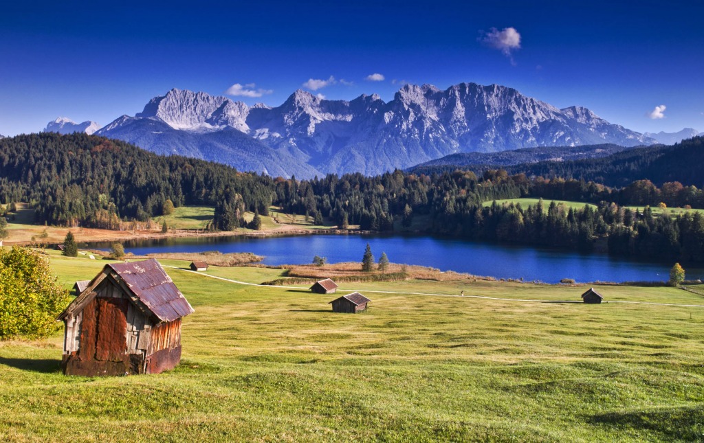 Lake Geroldsee, Germany jigsaw puzzle in Great Sightings puzzles on TheJigsawPuzzles.com