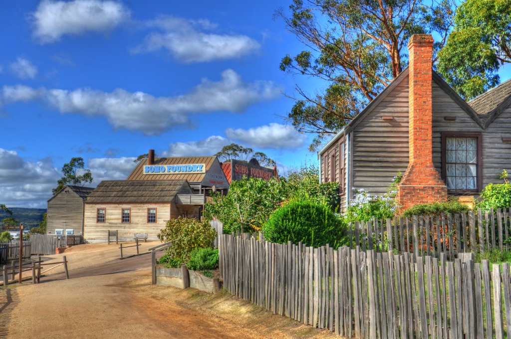 Taylor's Cottage, Ballarat, Australia jigsaw puzzle in Street View puzzles on TheJigsawPuzzles.com