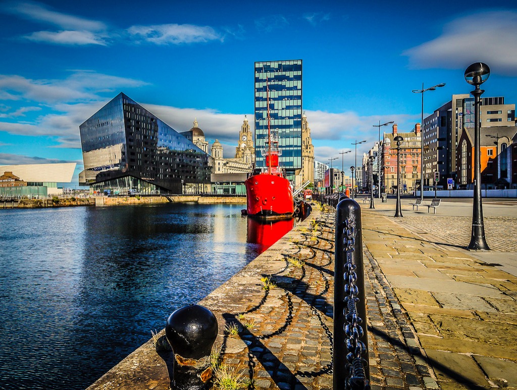 Liverpool Waterfront jigsaw puzzle in Street View puzzles on TheJigsawPuzzles.com