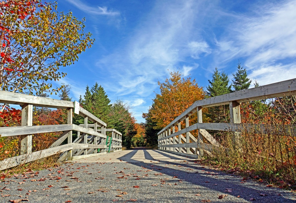 Trans Canada Trail, Nova Scotia jigsaw puzzle in Bridges puzzles on TheJigsawPuzzles.com