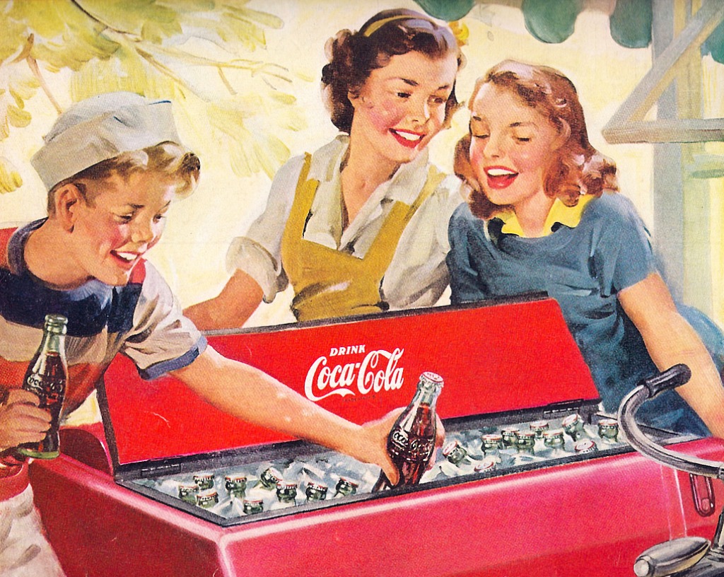 1951 Coca-Cola Ad jigsaw puzzle in People puzzles on TheJigsawPuzzles.com