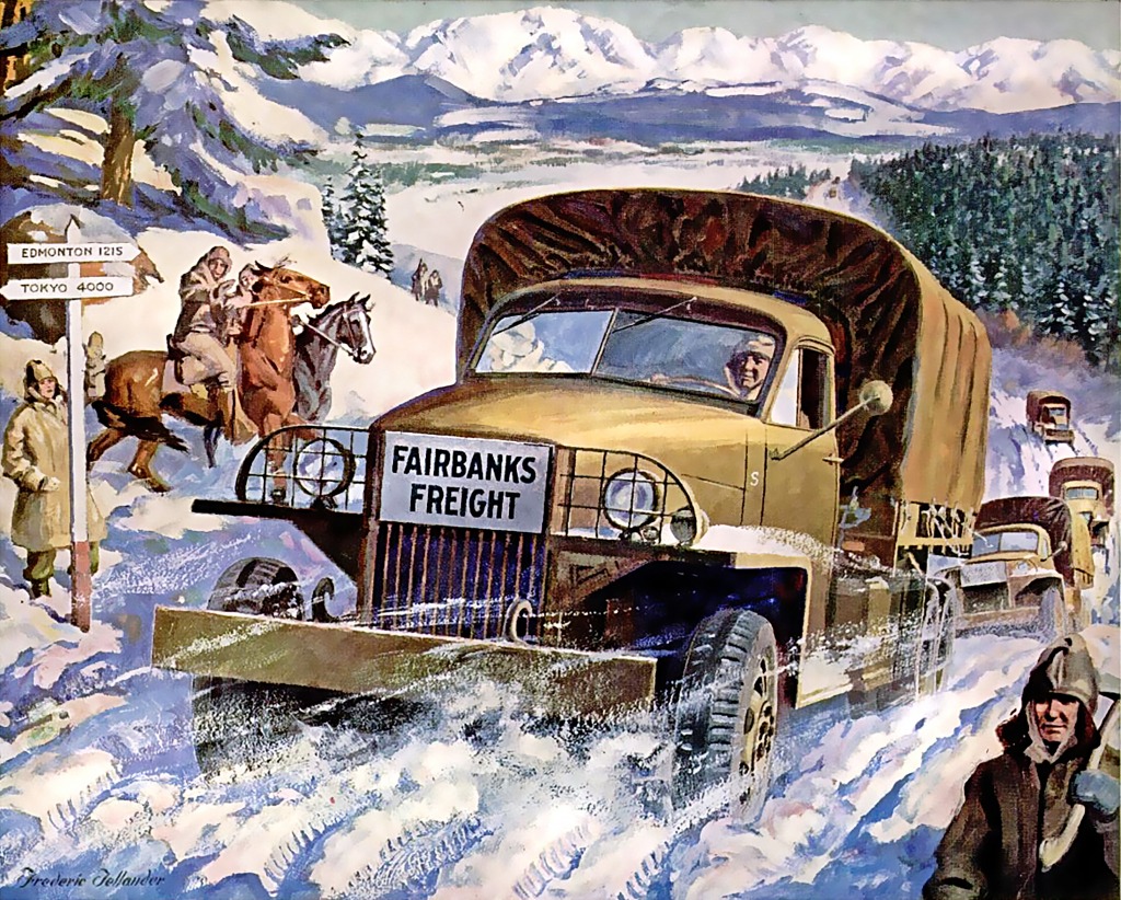 1943 Studebaker Trucks Ad jigsaw puzzle in Cars & Bikes puzzles on TheJigsawPuzzles.com