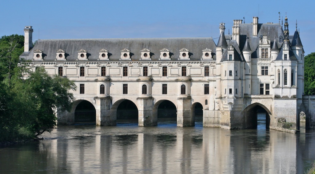 Château de Chenonceau, France jigsaw puzzle in Castles puzzles on TheJigsawPuzzles.com