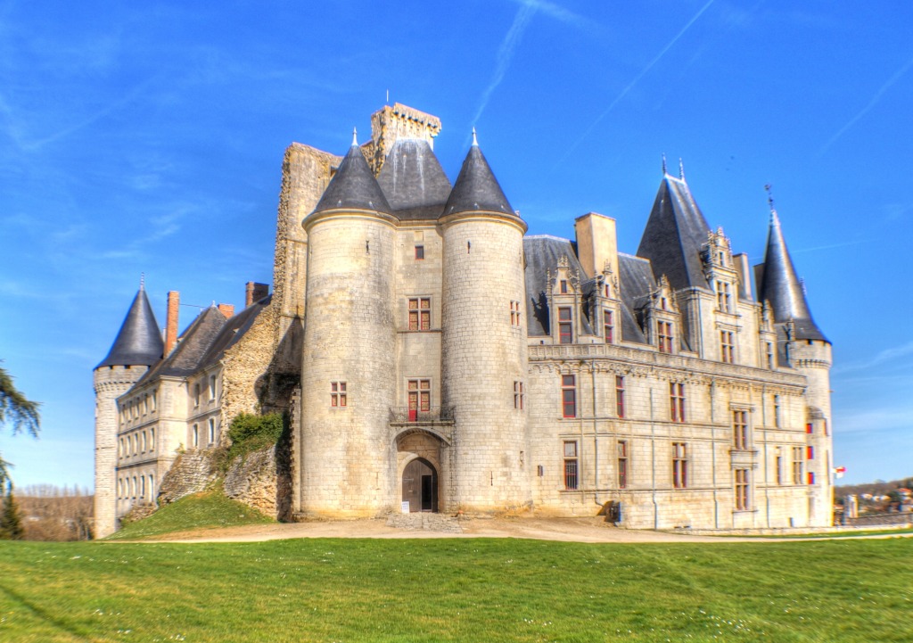 Château de La Rochefoucauld, France jigsaw puzzle in Castles puzzles on TheJigsawPuzzles.com