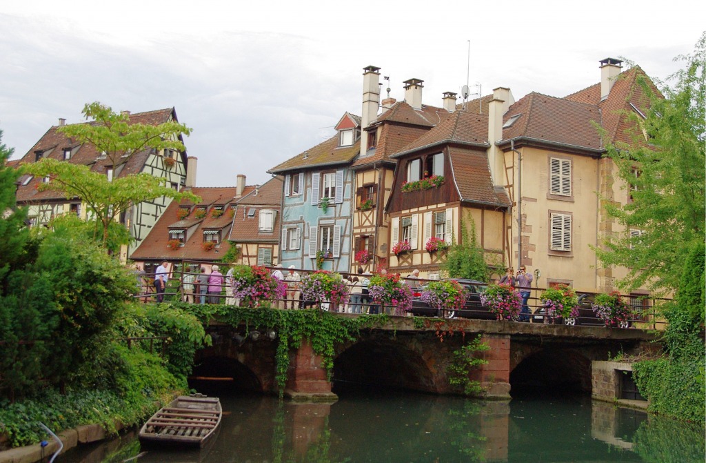 La Petite Venise, Colmar, France jigsaw puzzle in Bridges puzzles on TheJigsawPuzzles.com