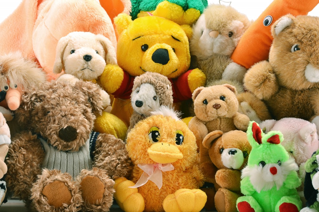 Stuffed Animal Toys jigsaw puzzle in Animals puzzles on TheJigsawPuzzles.com