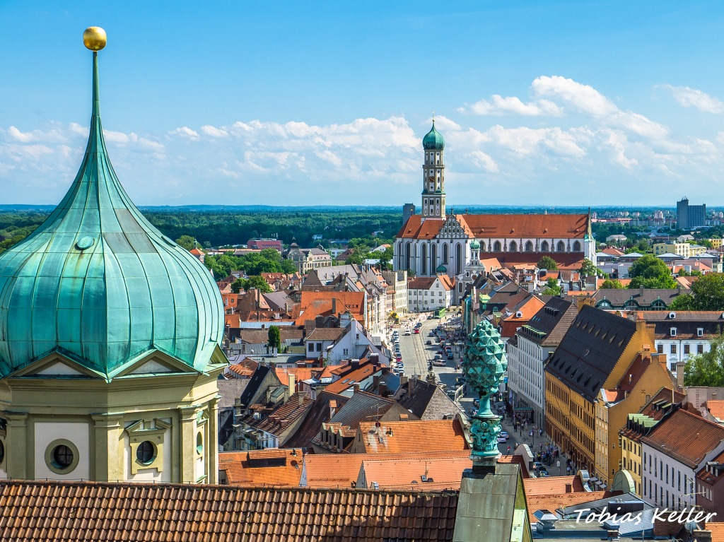 Augsburg, Bavaria, Germany jigsaw puzzle in Street View puzzles on TheJigsawPuzzles.com