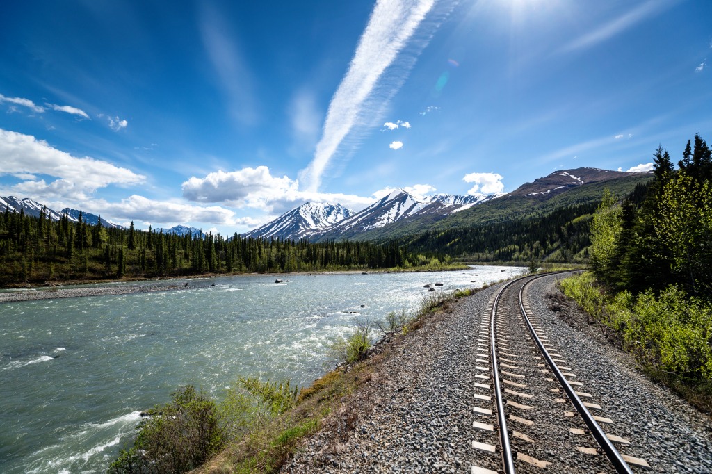 Denali Borough, Alaska jigsaw puzzle in Great Sightings puzzles on TheJigsawPuzzles.com