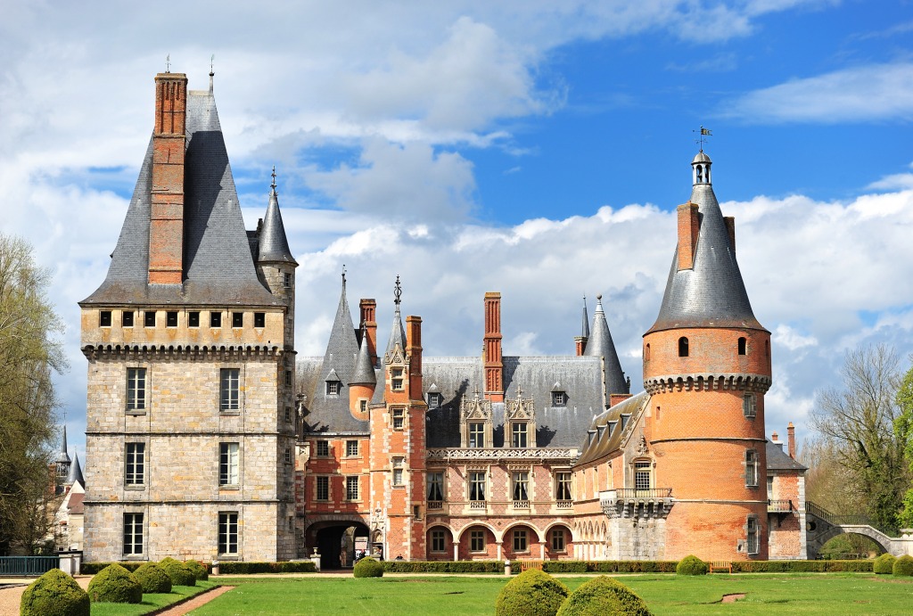 Château de Maintenon, France jigsaw puzzle in Castles puzzles on TheJigsawPuzzles.com