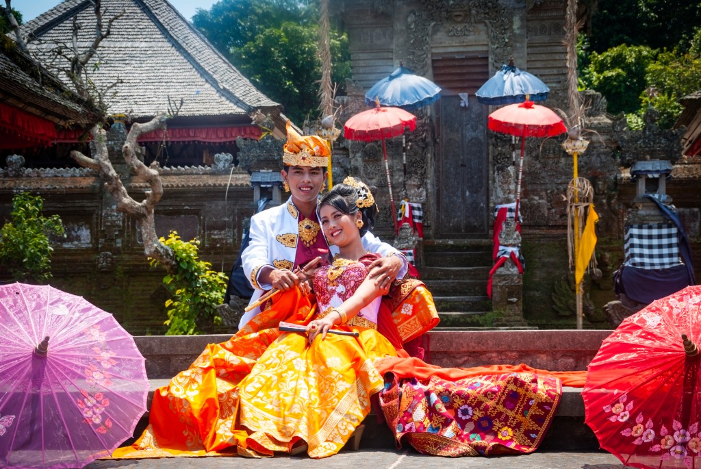 Wedding in Bali, Indonesia jigsaw puzzle in People puzzles on TheJigsawPuzzles.com
