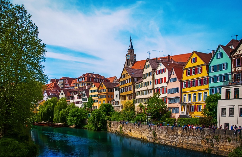 Tübingen, Germany jigsaw puzzle in Street View puzzles on TheJigsawPuzzles.com