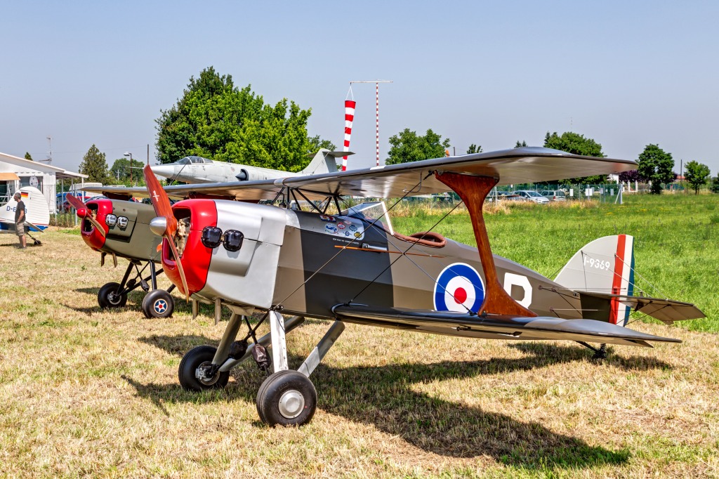 Belle Epoque Air Show in Lugo, Italy jigsaw puzzle in Aviation puzzles on TheJigsawPuzzles.com