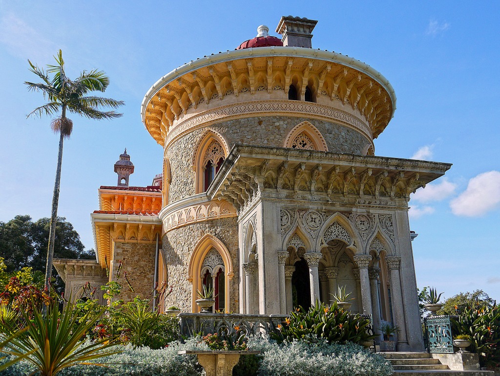 Monserrate Palace, Sintra, Portugal jigsaw puzzle in Castles puzzles on TheJigsawPuzzles.com