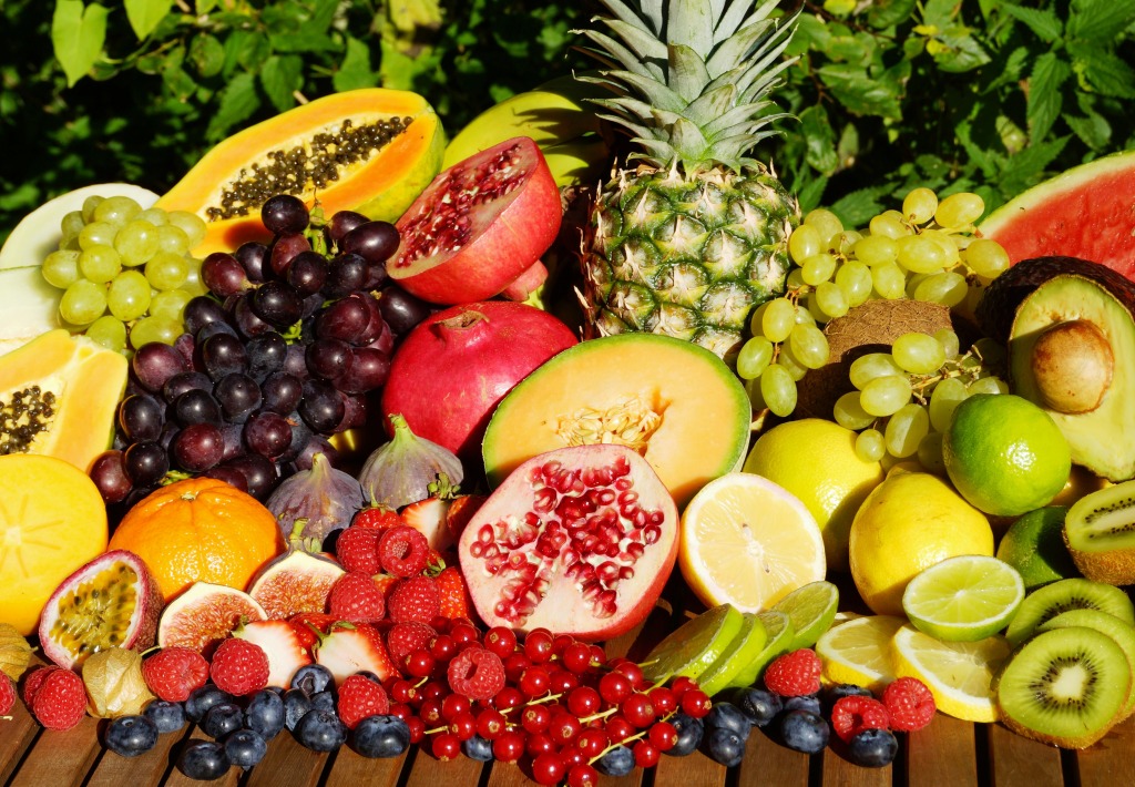 Tropical Fruits jigsaw puzzle in Fruits & Veggies puzzles on TheJigsawPuzzles.com