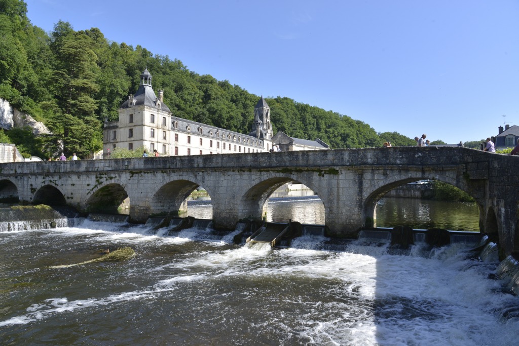 Brantome, France jigsaw puzzle in Bridges puzzles on TheJigsawPuzzles.com