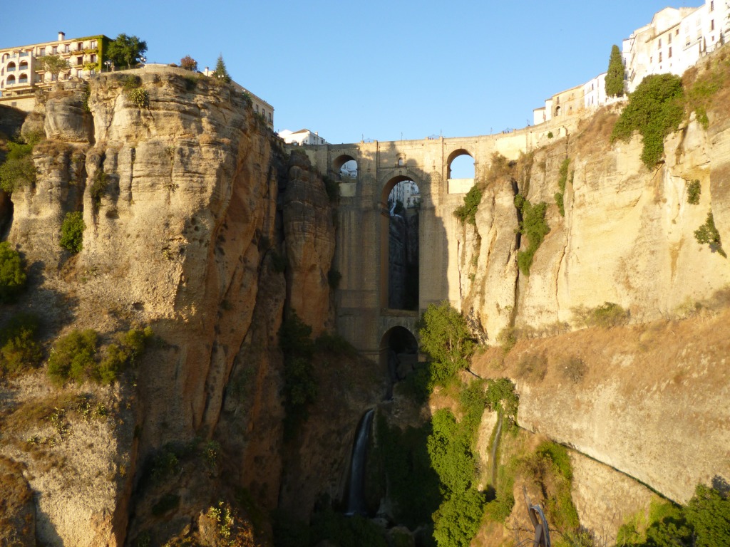 The Old Bridge in Ronda, Spain jigsaw puzzle in Bridges puzzles on TheJigsawPuzzles.com