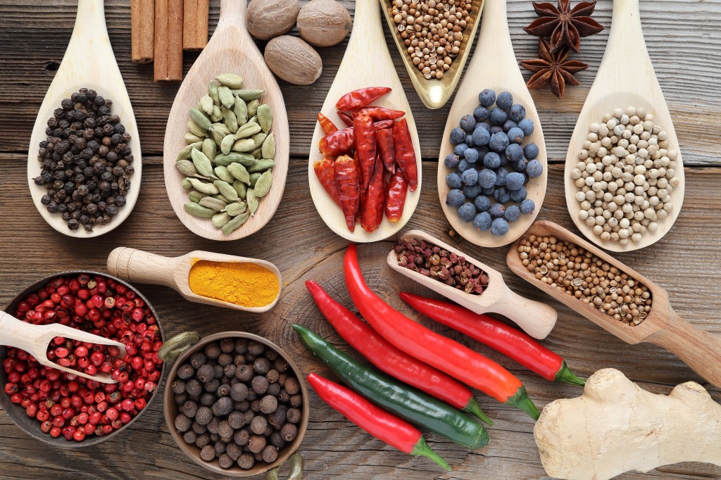 Spices and Herbs jigsaw puzzle in Food & Bakery puzzles on TheJigsawPuzzles.com