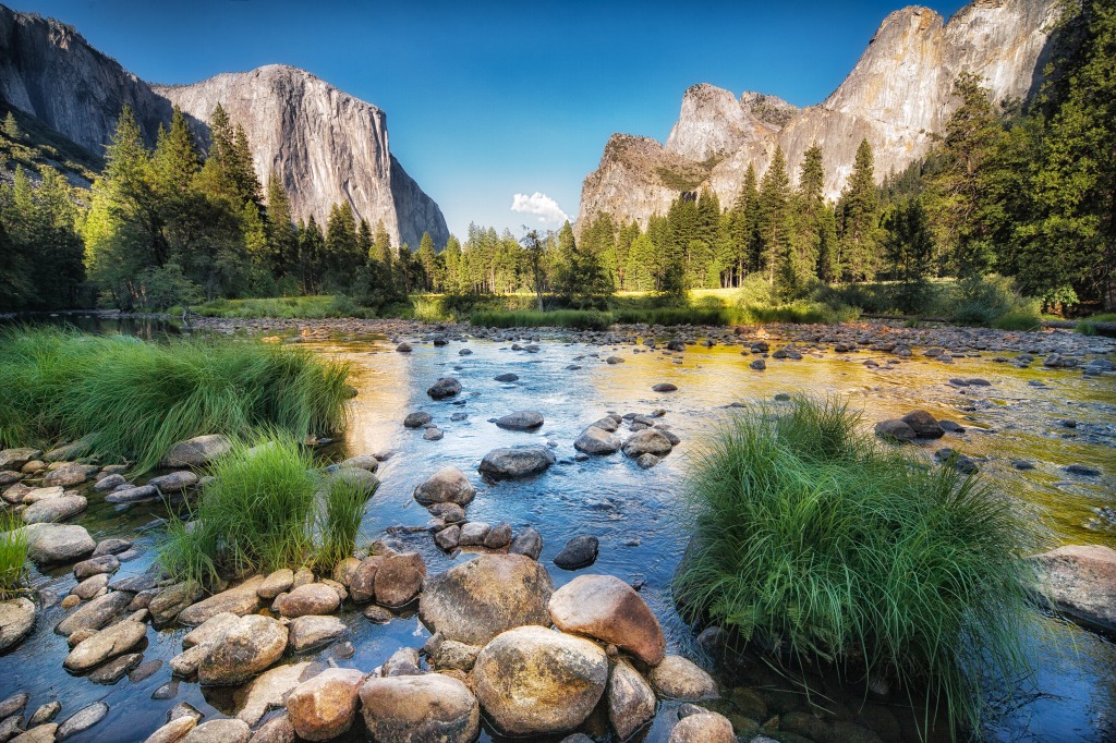 Yosemite National Park jigsaw puzzle in Great Sightings puzzles on TheJigsawPuzzles.com