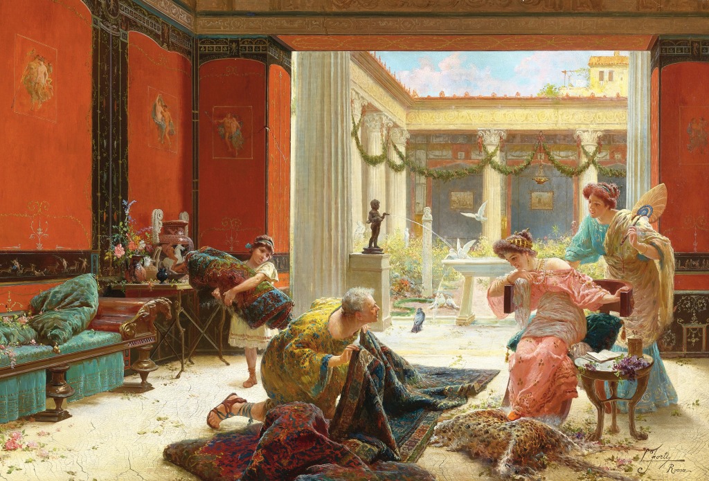 The Carpet Seller jigsaw puzzle in Piece of Art puzzles on TheJigsawPuzzles.com